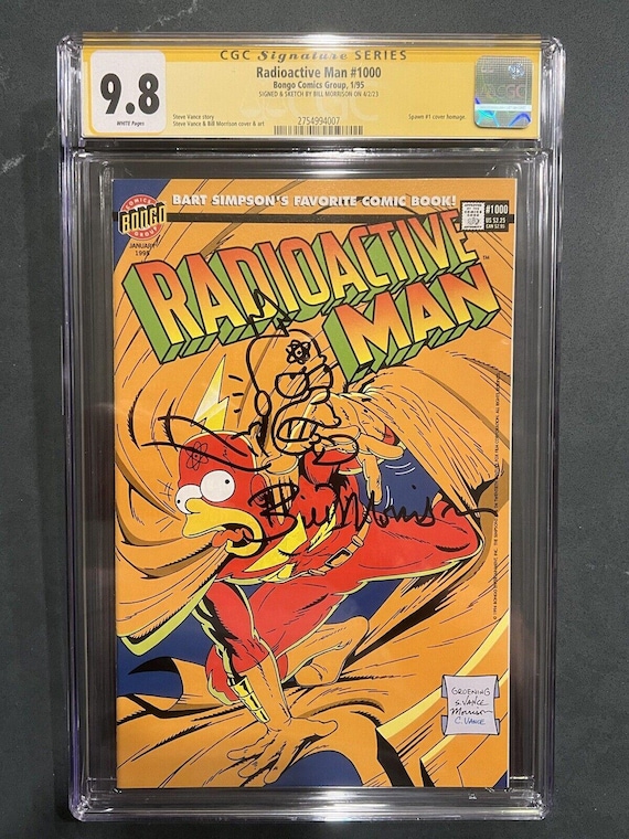 放射能男 創刊号 シンプソンズ コミックSimpsons Comics CGC 放射能男 創刊号 シンプソンズ コミックSimpsons Comics CGC