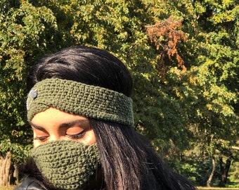Cotton Lined Knit Mask