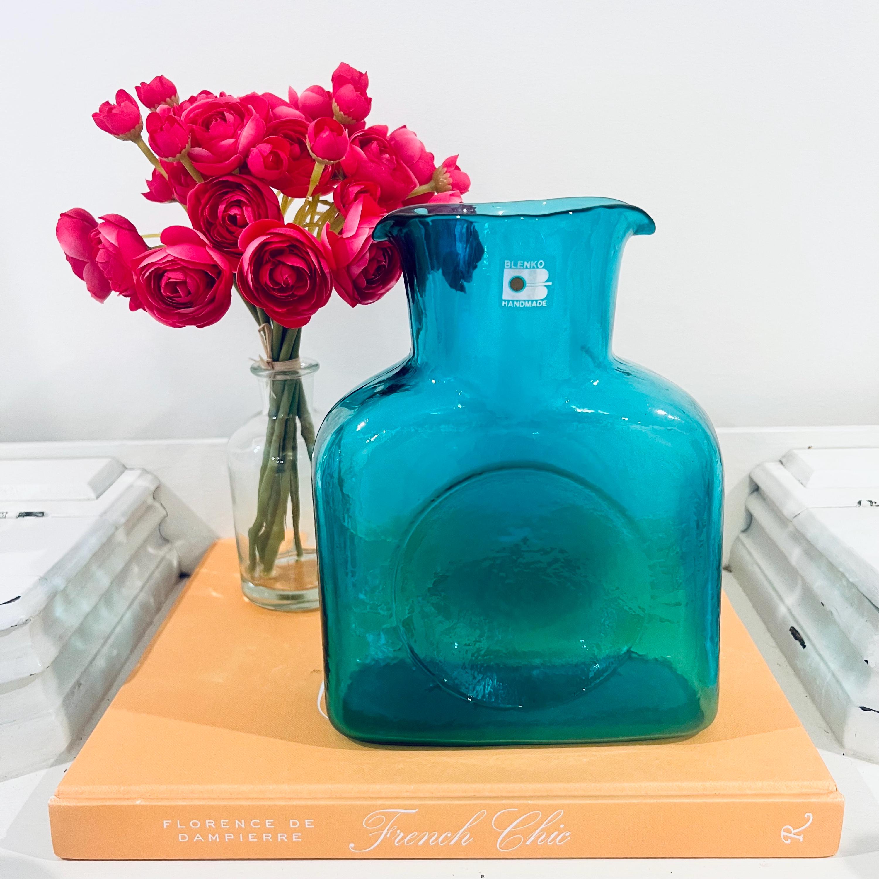 Blenko Vase - Etsy
