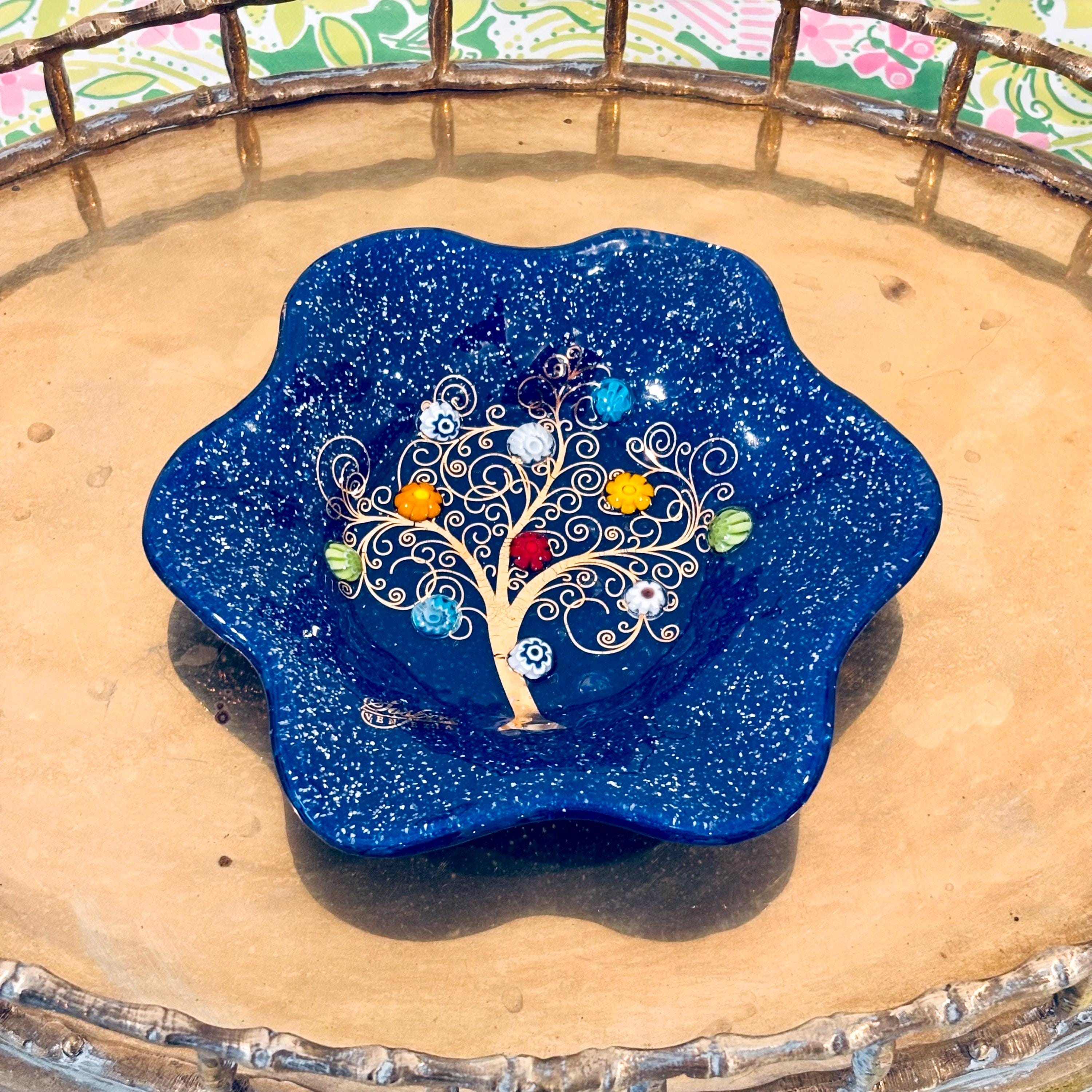 Vintage Murano Glass Bowls - Etsy