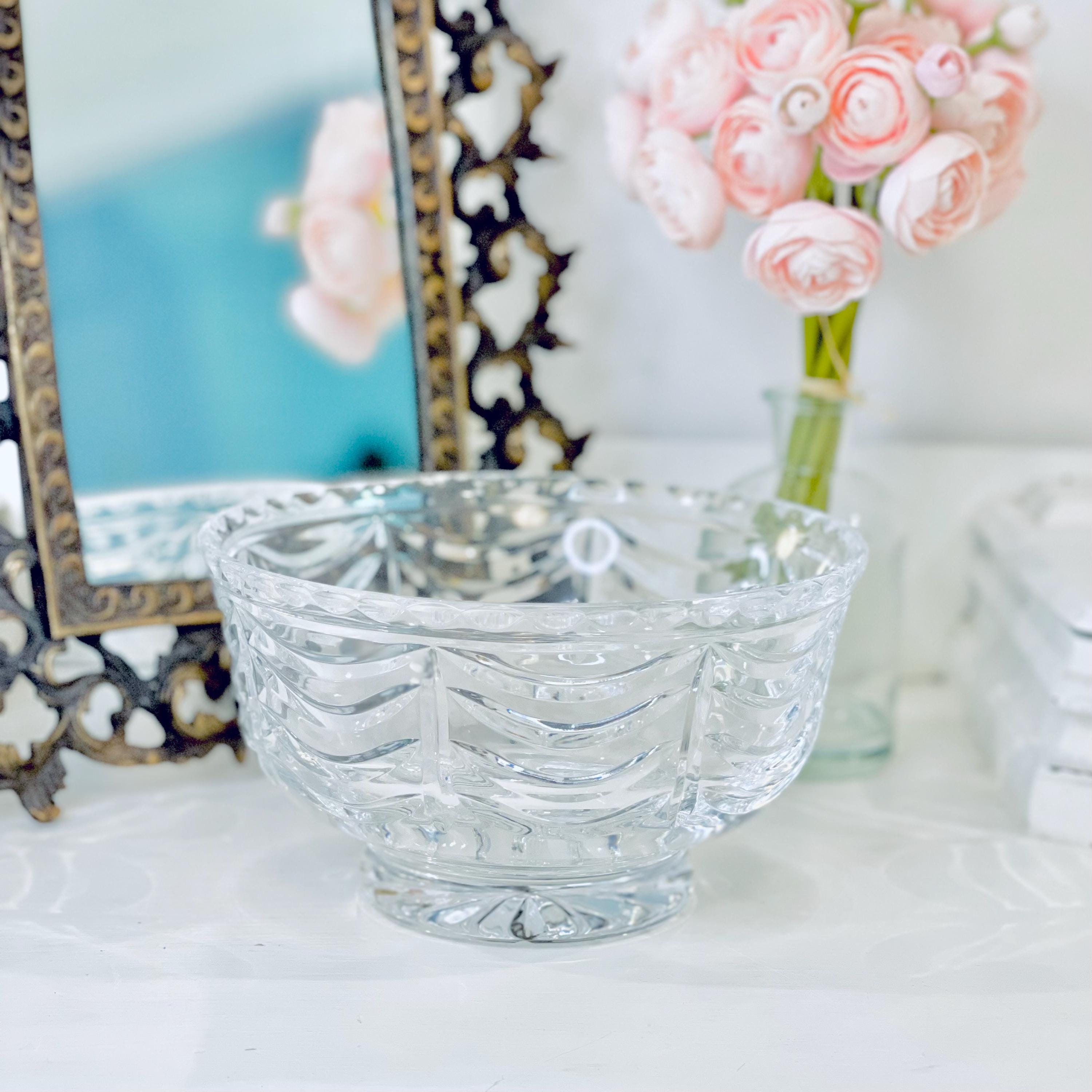 Tiffanys and Co Crystal Vase - Etsy Canada