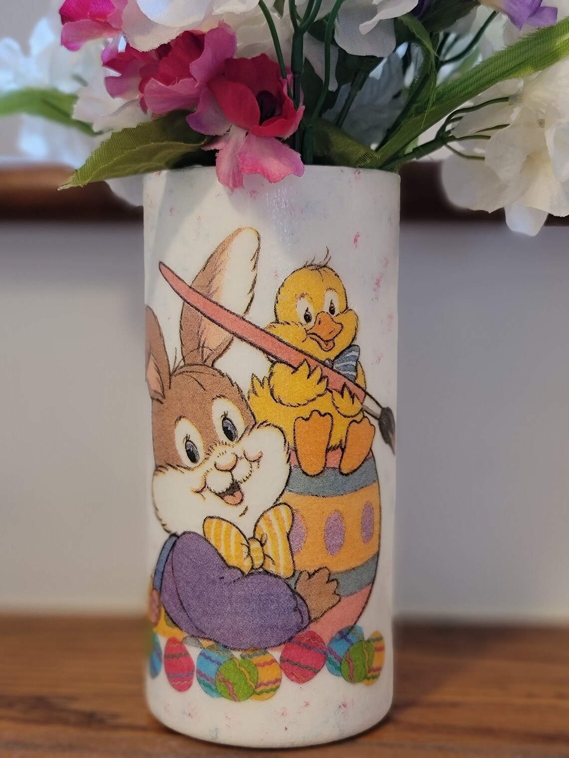 Easter Bunny Vase Bunny Rabbit Vase Easter Decor Easter Etsy