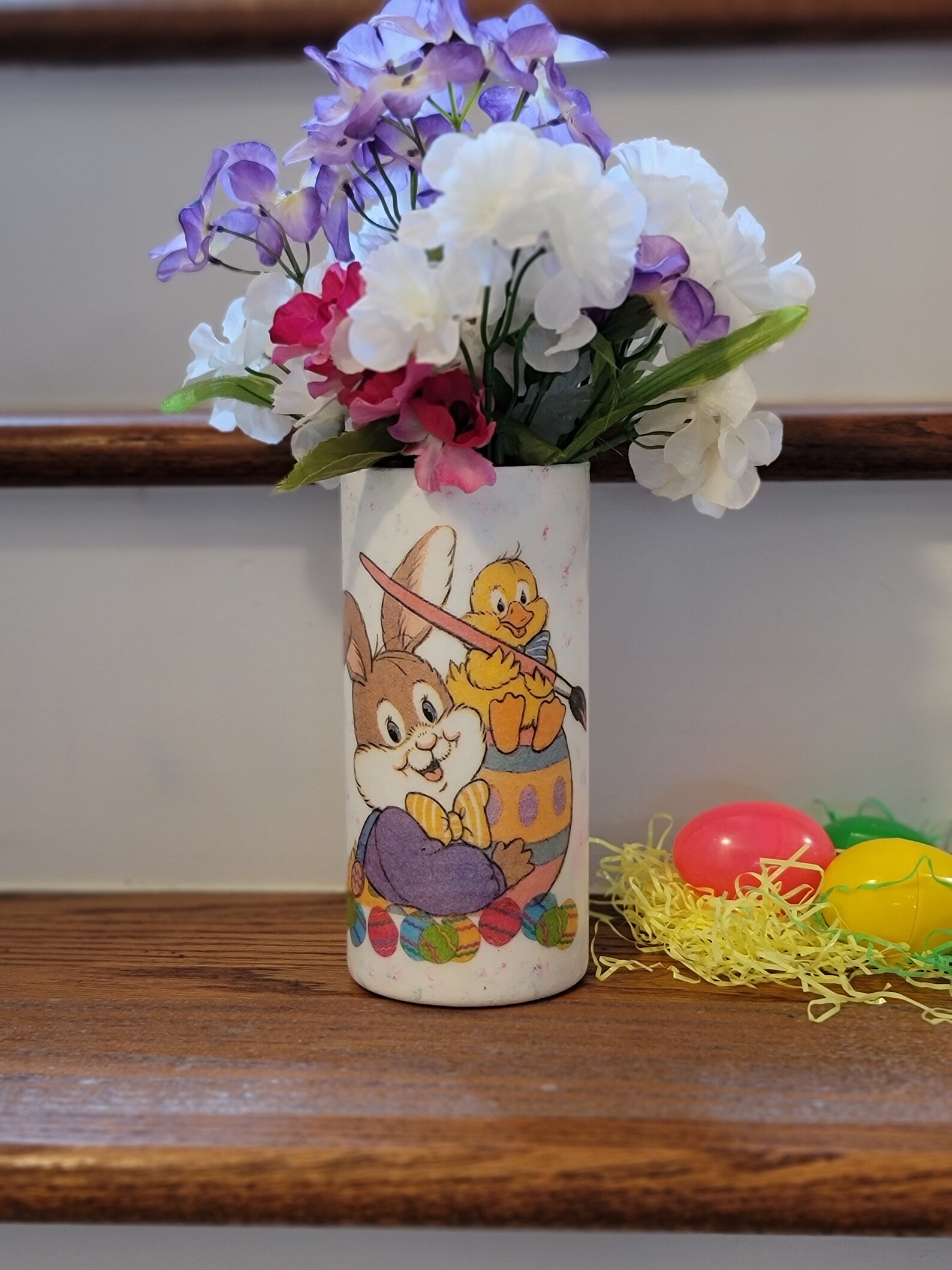 Easter Bunny Vase Bunny Rabbit Vase Easter Decor Easter Etsy
