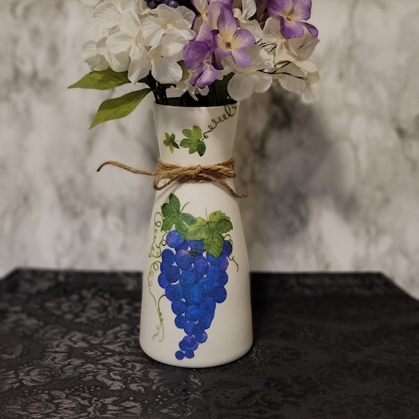 Grape Vase Etsy