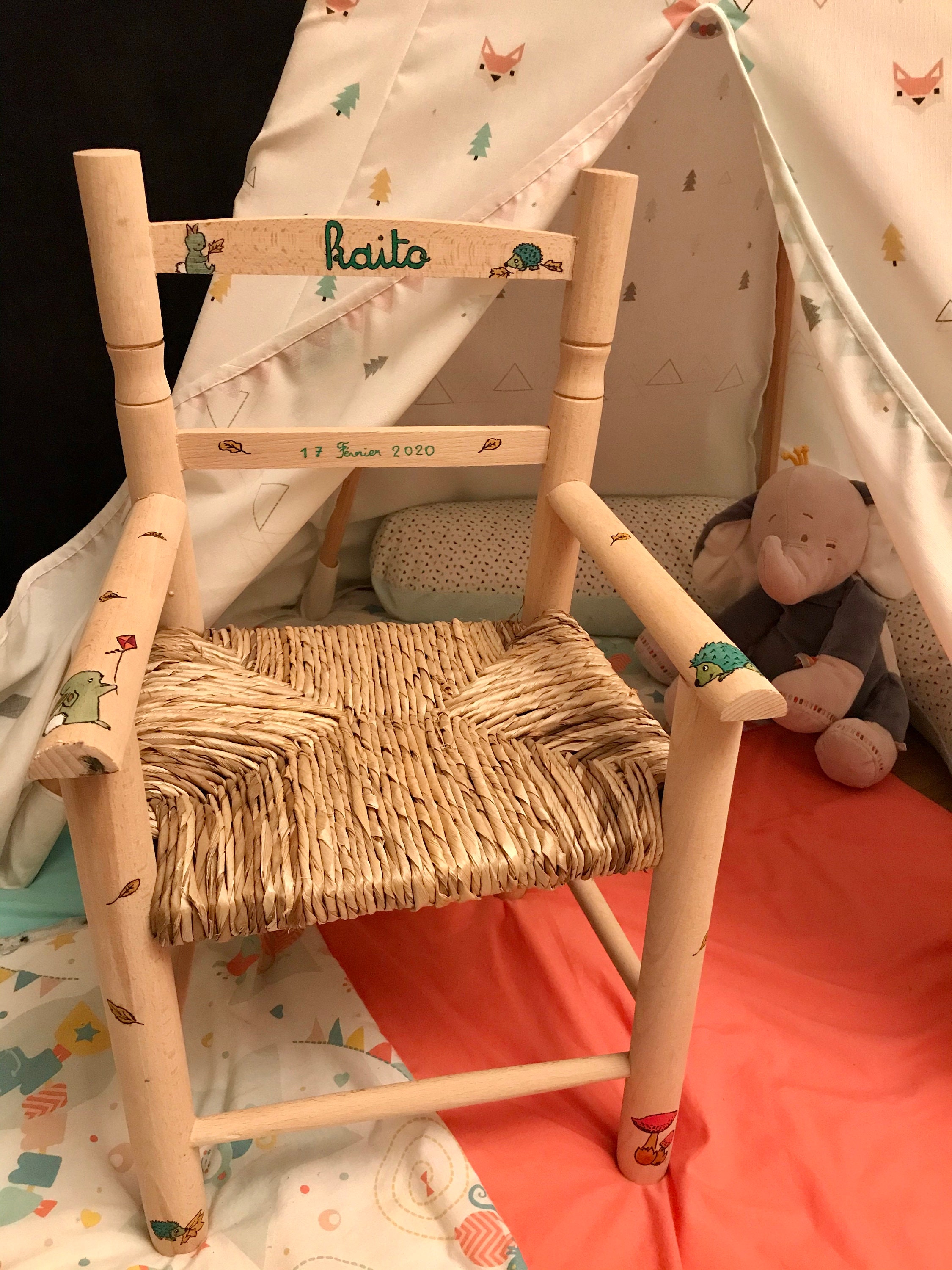 Chaise Enfant Personnalisee