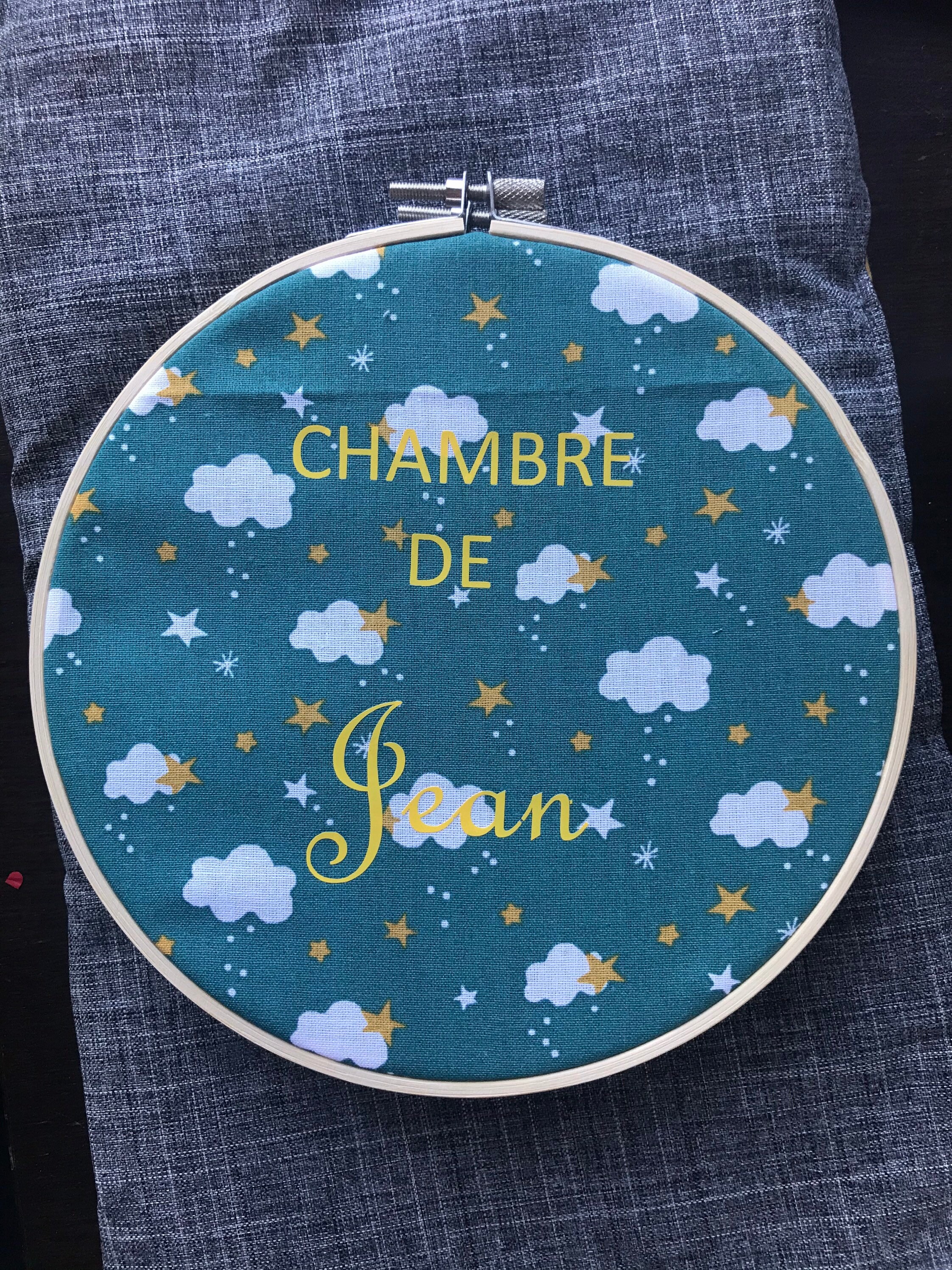 Plaque de Chambre Personnalisée