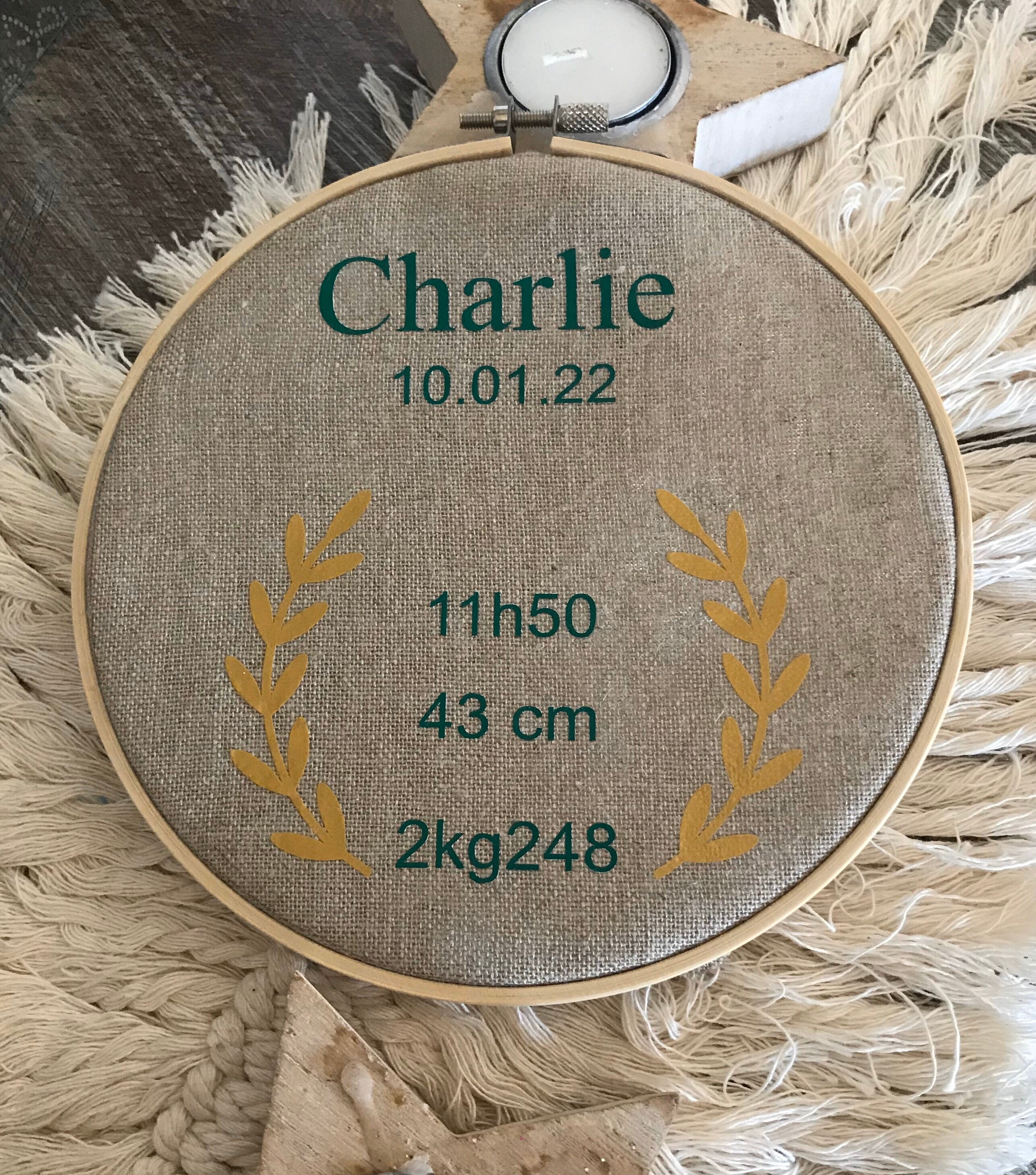 Tambour Broderie Personnalisé