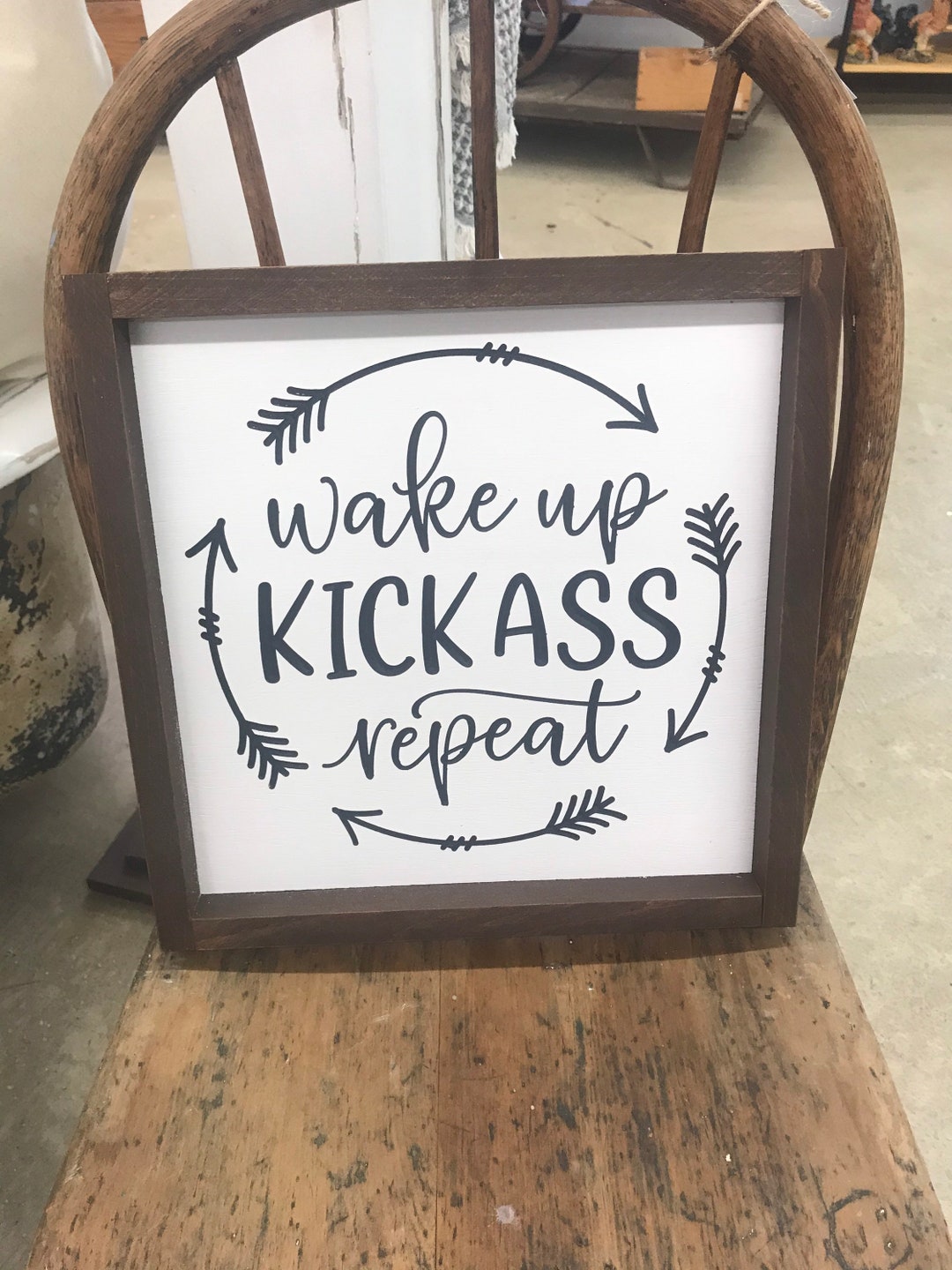 Wakey Sign Wake up Sign - Etsy