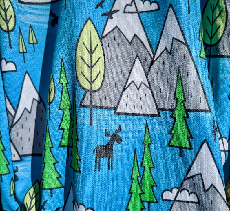 Moose Coming Home Outfit Clothes Mountains Baby Boy Shower Gift