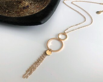 Nautique Bijoux végétalien Bijoux Petit Argent Sterling Wave collier pendentif