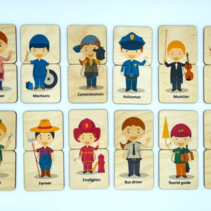 Casse-tête Montessori en bois/ activité de jeu de puzzle pour enfants d'âge préscolaire, école à la maison, maternelle