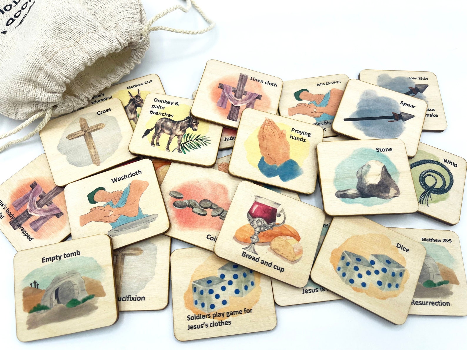 Easter Story Memory Game