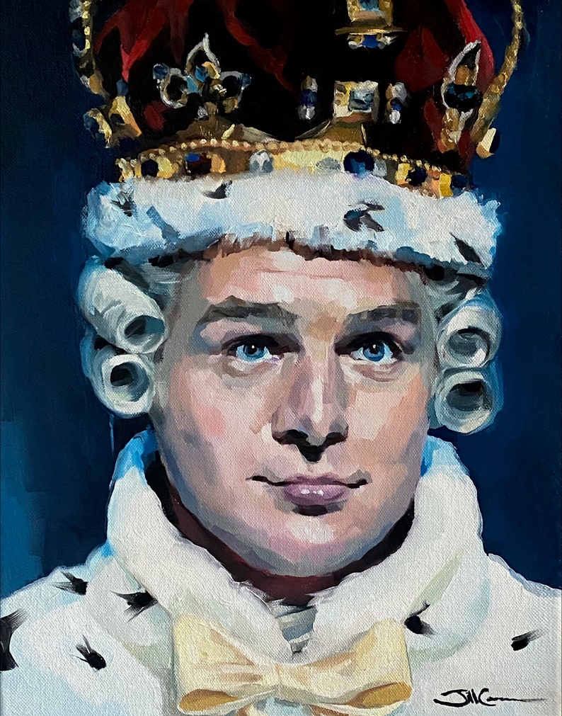 Jonathon Groff King Hamilton Hamilton Art Broadway Etsy