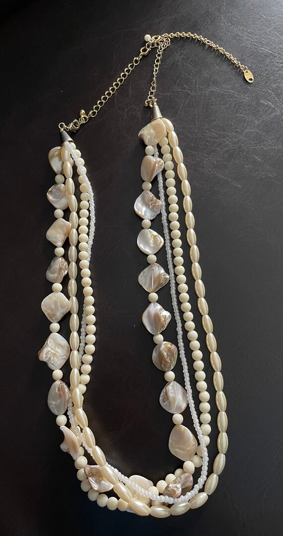Avon Multi Strand Mother of Pearl 