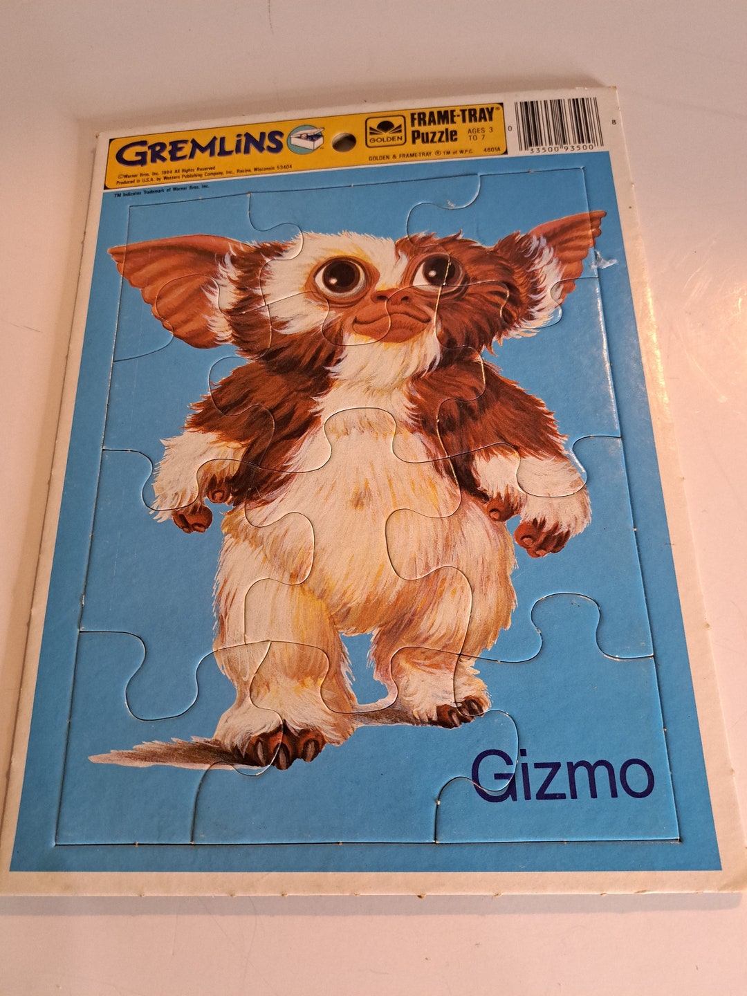 Vintage Warner Bros Gremlins Frame Tray Puzzle 1984. #4601A - Etsy