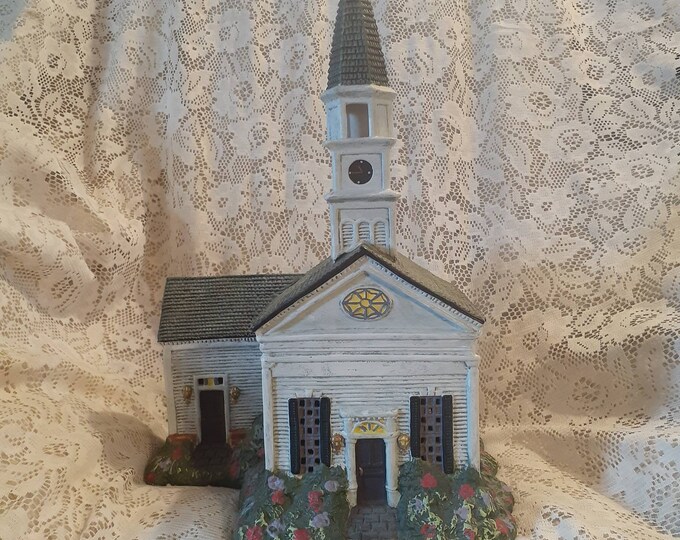 Vintage 1996 Old Stonington Folk Art Villages by Linda Nelson Stocks