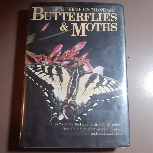 Vintage Hardcover The Encyclopedia of Butterflies & Moths NH by Dr V. J. Stanêk