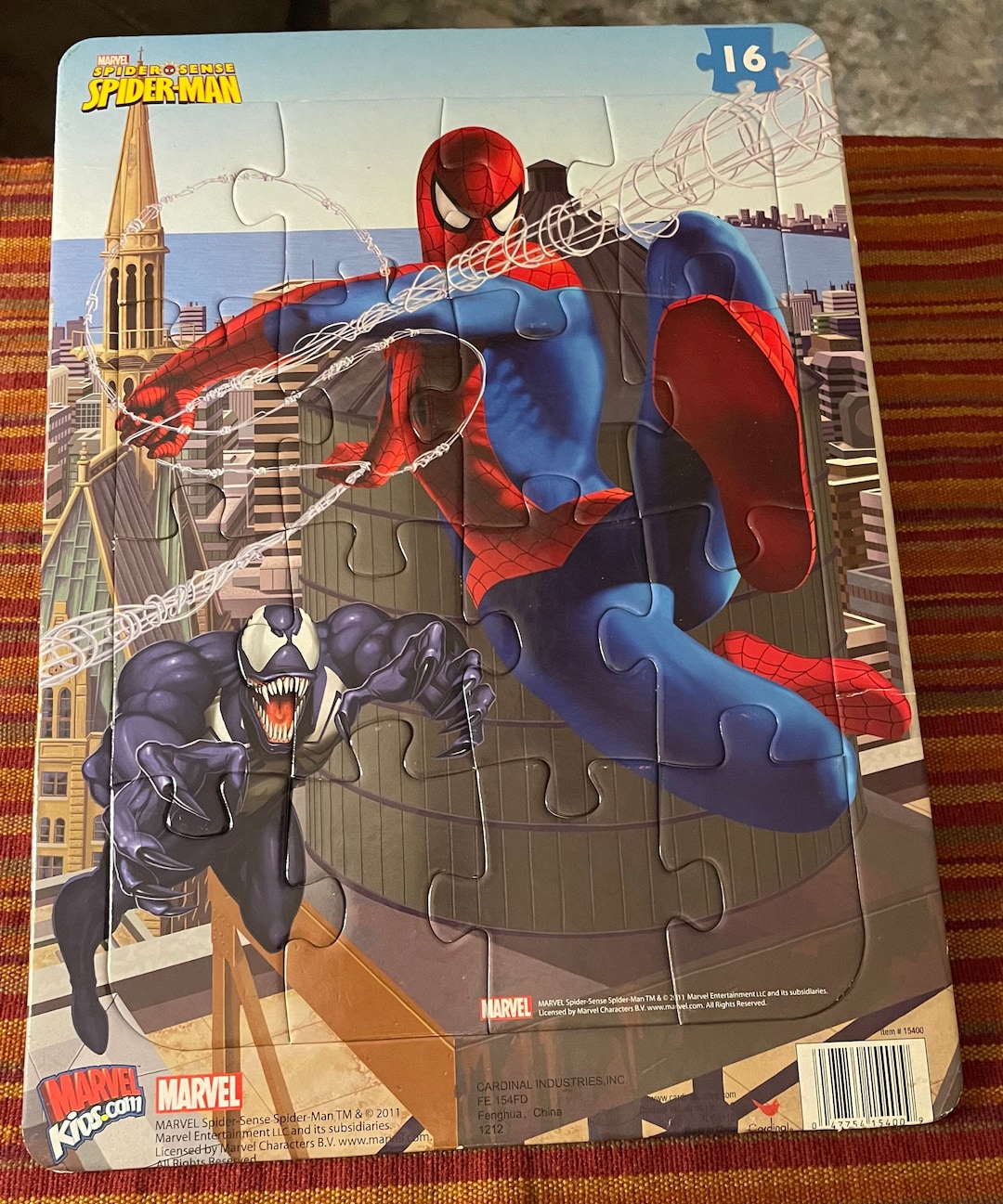 Marvel Tales featuring Spider-Man 500 Piece Jigsaw Puzzle