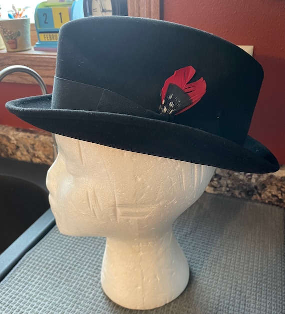 Vintage Beaver Hats Fedora Hat With Hat 