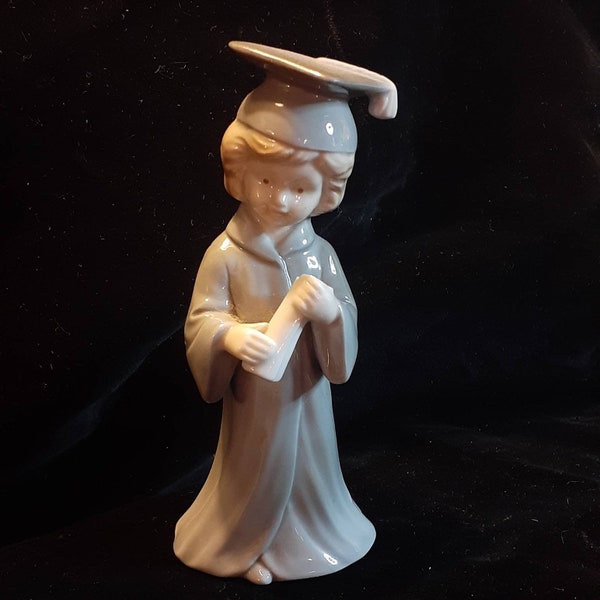 Vintage The Valencia Collection by Roman Graduation Girl Figurine As Is