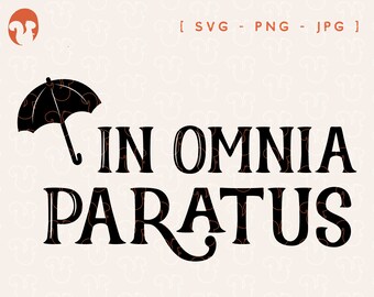 In Omnia Paratus Svg Etsy In Omnia Paratus Svg Etsy