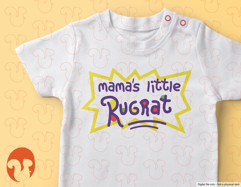 Download Mama's Little Rugrat SVG PNG 90s Mom Sublimation Design | Etsy