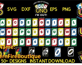 printable uno card etsy india