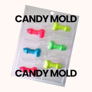 Pocket Rocket Lolli Candy Mold - Chocolate, Candy Making, Gummies, Melts, Edible Gifts & Party Favors