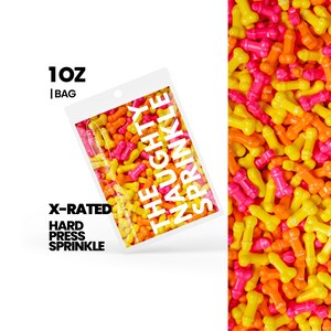 Spring Tip 1oz Naughty Sprinkle®| Adult Sprinkles, Candy Shapes, Parties, Naughty Baking Supplies