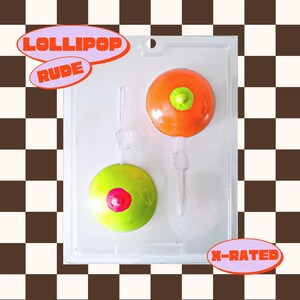 Twin Peaks Lolli Mold - Plastic Candy Mold