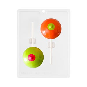 Moule à sucettes The Twins - Chocolat, bonbons gélifiés, fondants, cadeaux comestibles et articles de fête