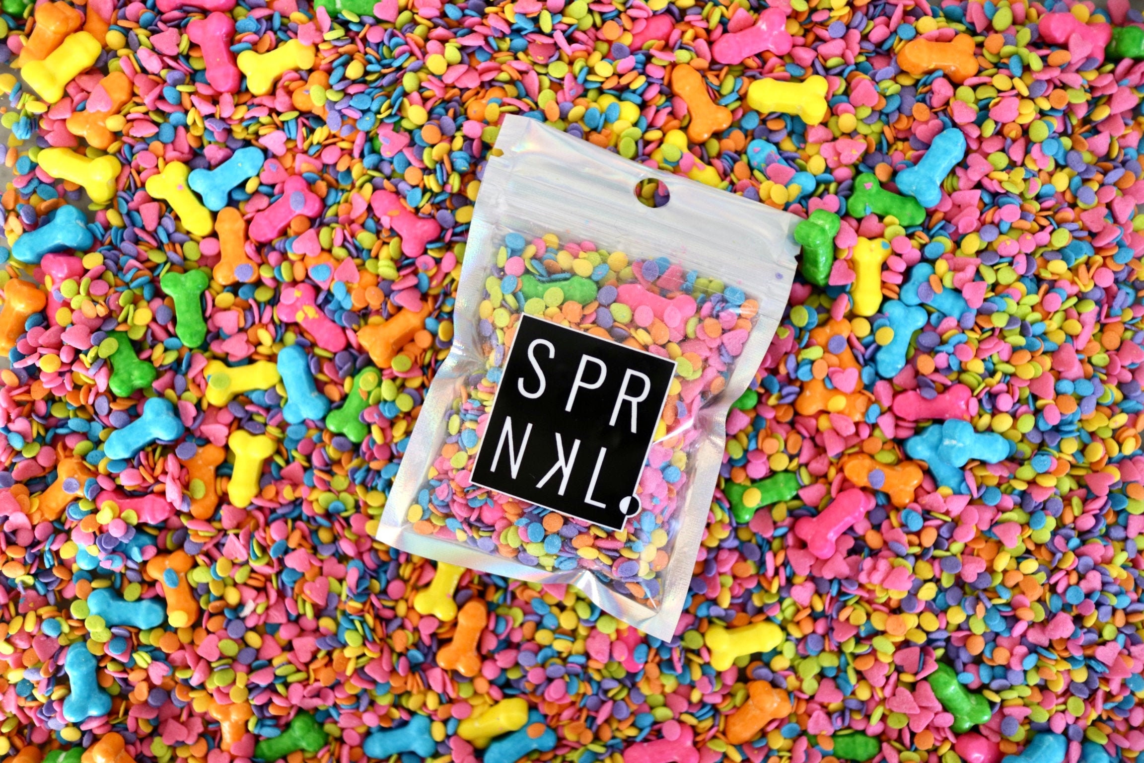 Neon Cock & Confetti