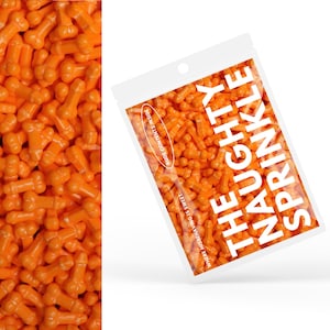 Blocked On Everything - A Naughty Sprinkle® Orange Tip Bag | Adult Sprinkles, Candy Shapes, Parties, Naughty Baking Supplies