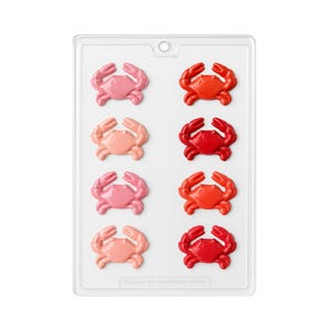Moule à bonbons crabes - Chocolat, fabrication de bonbons, bonbons gélifiés, fondants, cadeaux comestibles et articles de fête