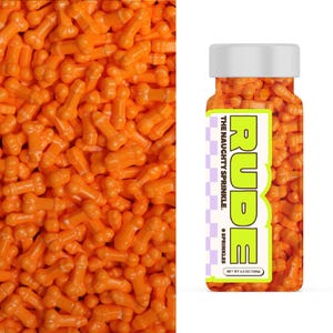 Blockiert Auf Alles - Eine freche Sprinkle® Orange Spitze | Erwachsenen-Streusel, Süßigkeitenformen, Partys, freches Backzubehör