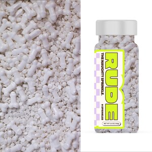 Wet Dreams - A Naughty Sprinkle® White Tip Mix | Adult Sprinkles, Candy Shapes, Parties, Naughty Baking Supplies