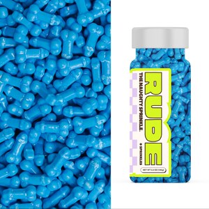 Still Friends With His Ex - A Naughty Sprinkle® BlueTip | Adult Sprinkles, Candy Shapes, Parties, Naughty Baking Supplies