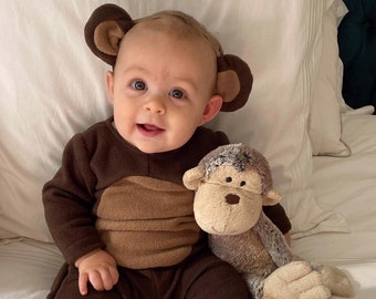 MONKEY COSTUME for HALLOWEEN-  Baby Toddler Child Costume