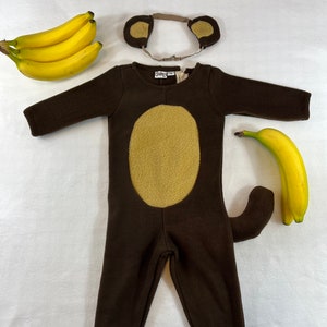 MONKEY COSTUME for HALLOWEEN Baby Toddler Child Costume image 2