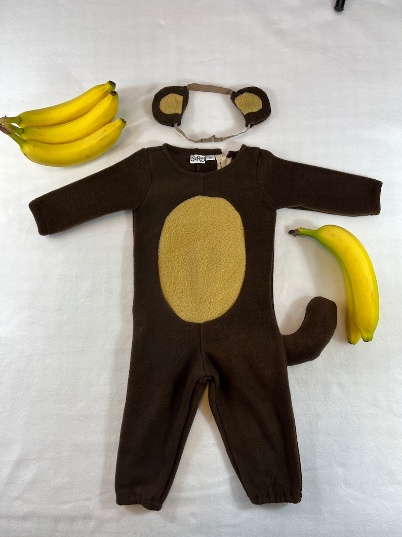 MONKEY COSTUME for HALLOWEEN Baby Toddler Child Costume image 2