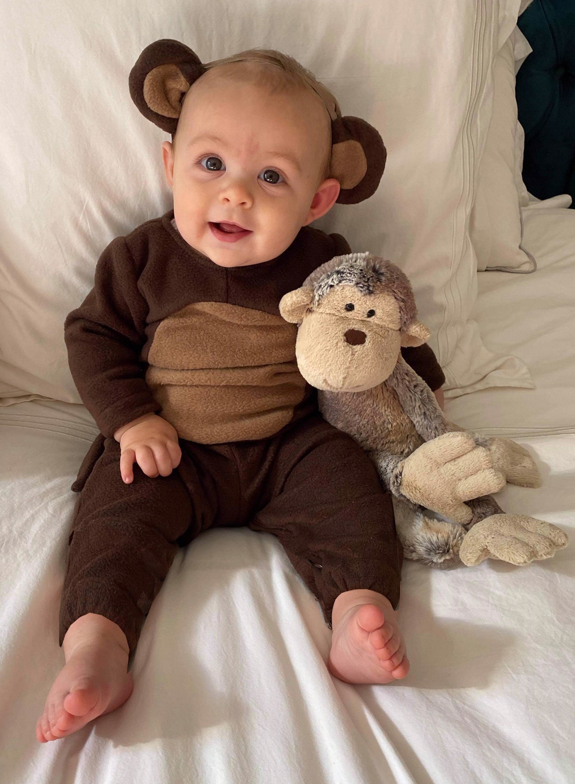 Monkey fancy top dress child