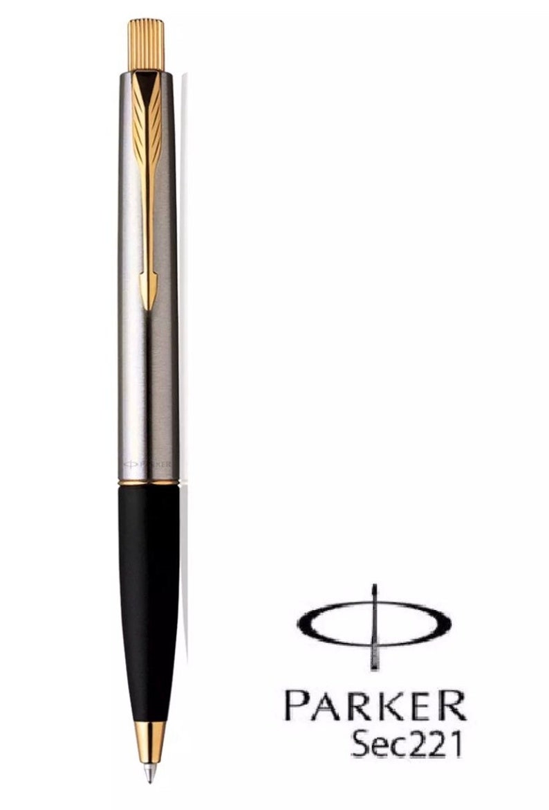Parker Frontier Stainless Steel Ball Pen Chrome & Gold With Free Gift ...