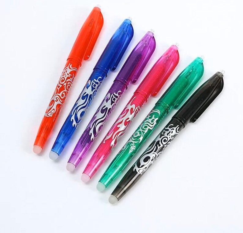 Pilot Frixion Rollerball Erasable Pens Pen 0.7mm Nib Tip Etsy
