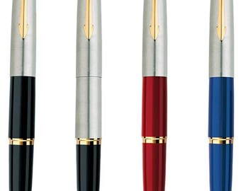 Parker Galaxy Standard Gold Trim Ball Pen Red Parker Galaxy Standard Gold Trim Ball Pen Red