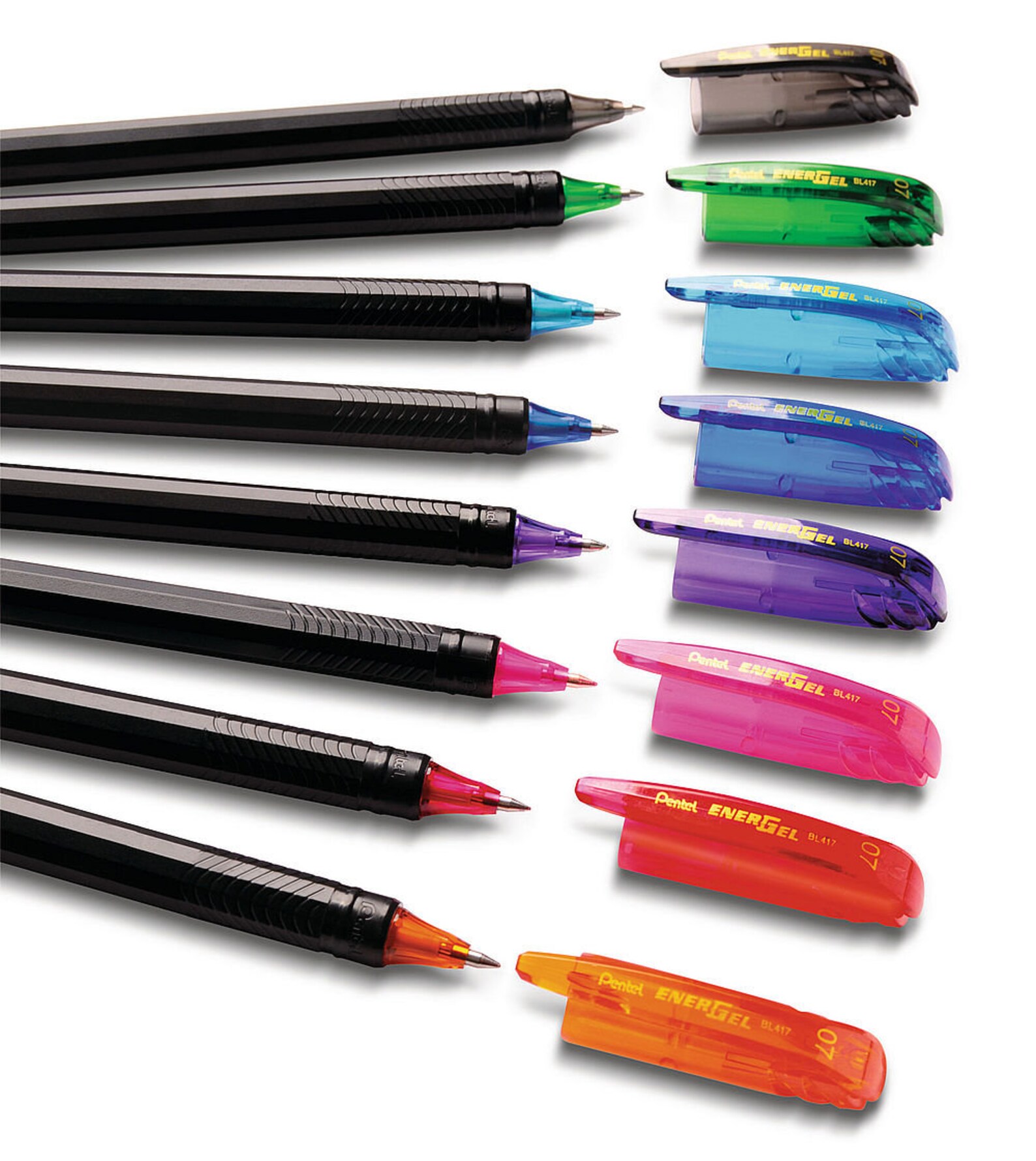 Pentel Energel Roller Gel Pen 0.7 BL417 6 Pens Etsy