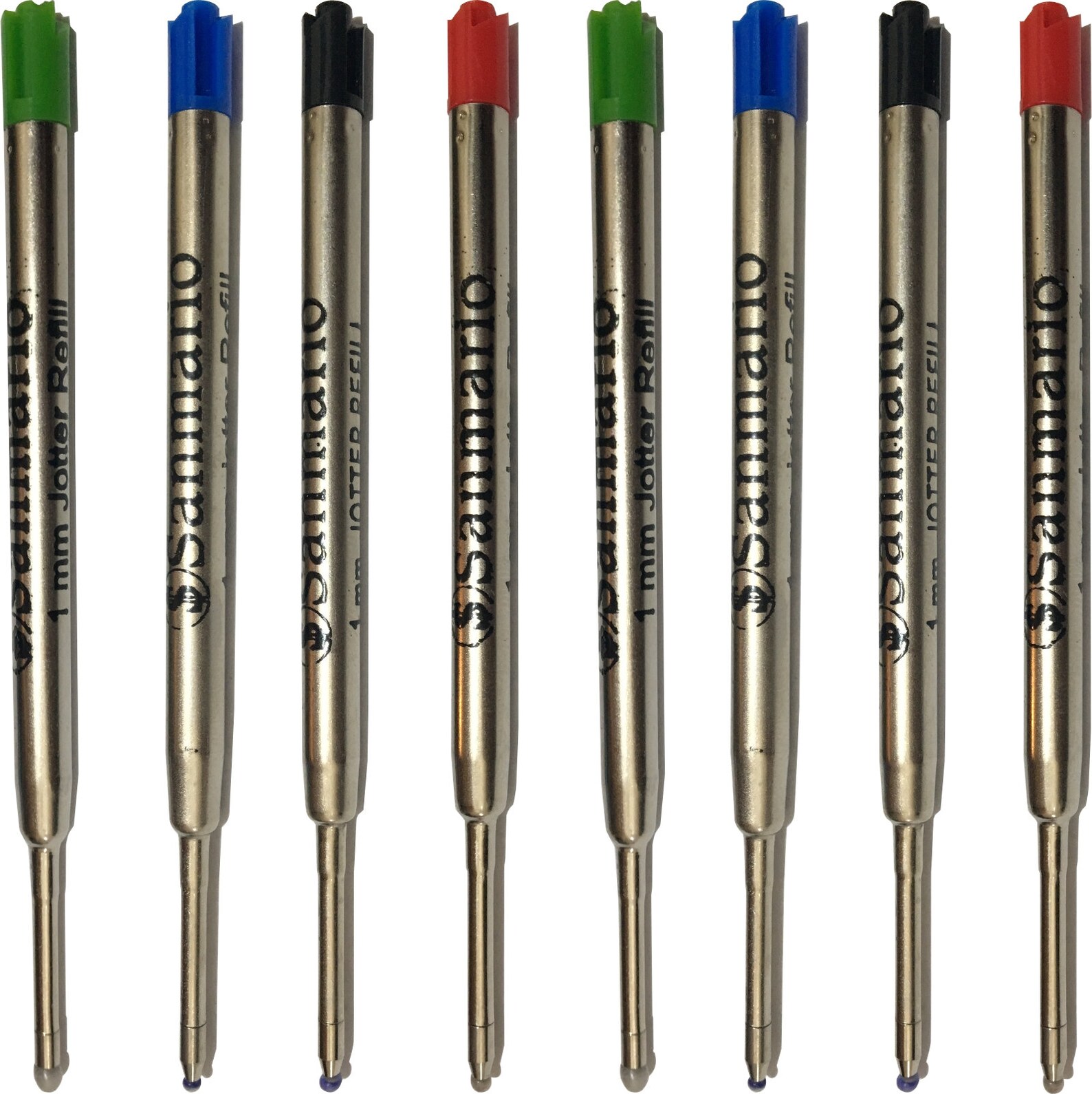 Parker Compatible Ink Pen Refills G2 Ballpoint Pens 1.0 Mm Medium Blue