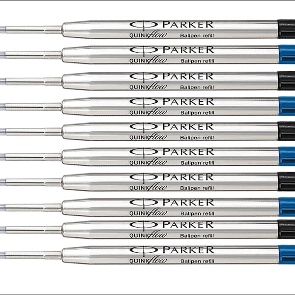 Parker Original Ink Pen Refills G2 Ballpoint Pens 1.0 mm Medium Blue,Black Refill