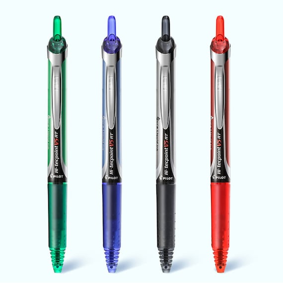 Pilot V5 RT Rollerball Line Retractable Hi-techpoint 0.5mm Tip 0.3mm Line 