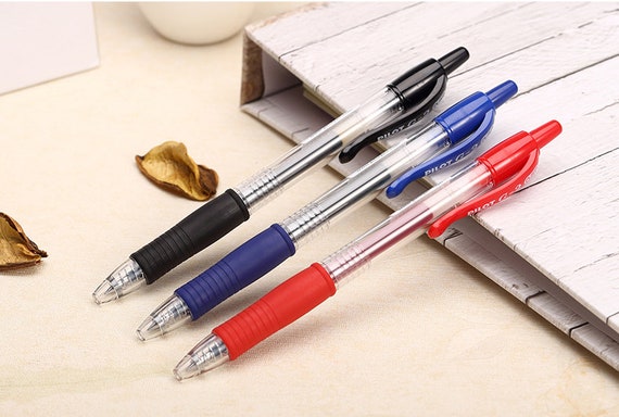 Pilot G2 pens retractable Gel Roller ballpoint 07 Fine  