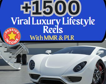 1500+ Viral Luxus Lifestyle Rollen 2025 | Business Woman, Millionär, Autos, Yacht, Privatjet Videos | Reiche Ästhetik | MRR | Weiterverkaufen